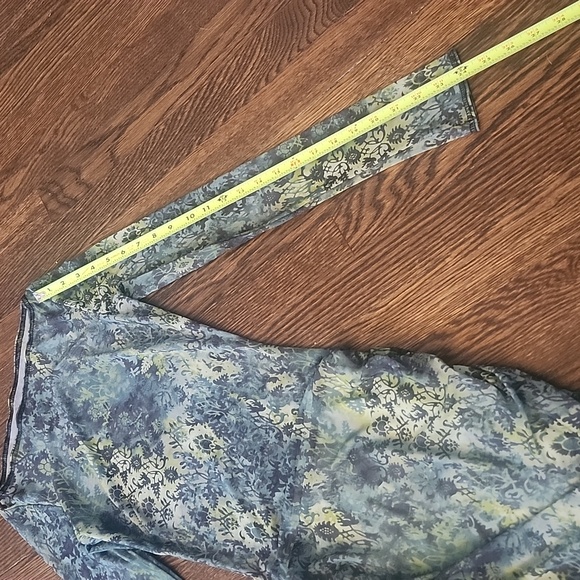 Bec + Bridge Blue Gray Ruched Bodycon Dress - Picture 6 of 9